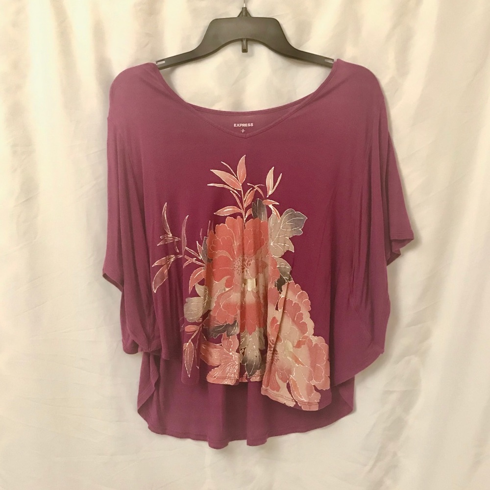 Express Poncho Top
